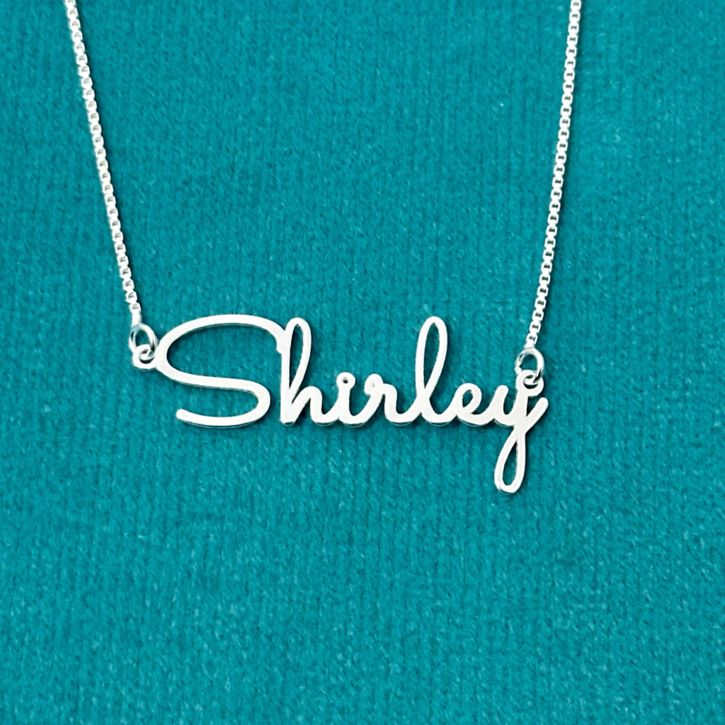 Colar nome personalizado 45 cm. - Kalon Joias
