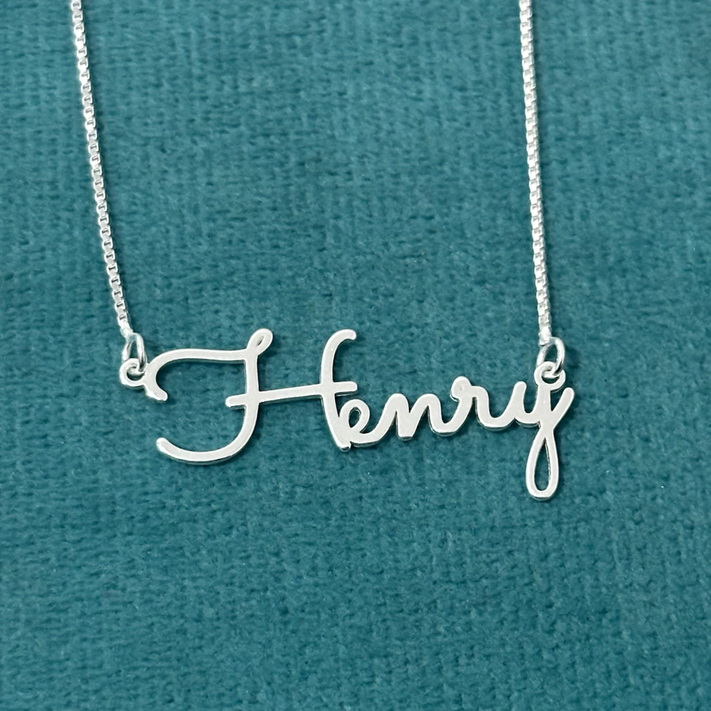 Colar nome personalizado 45 cm. - Kalon Joias