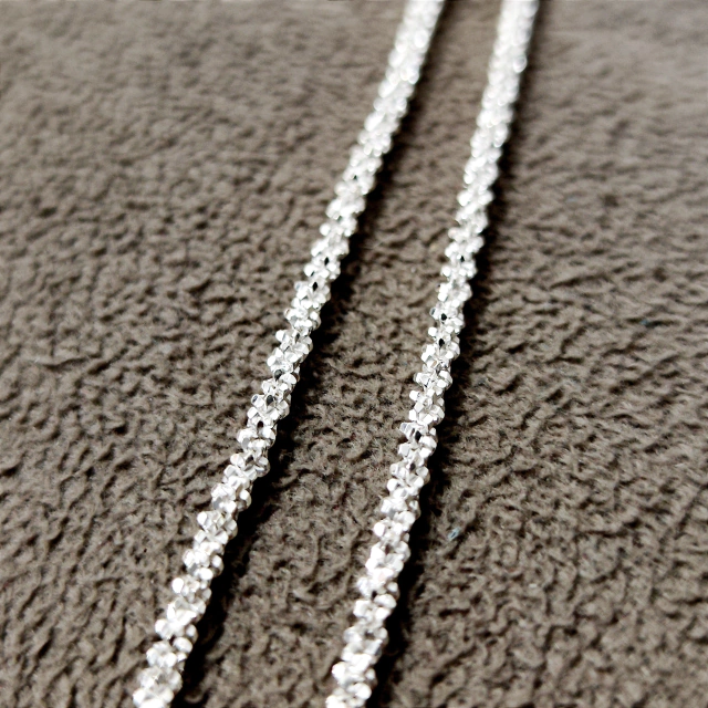 Colar espiral 45 cm. 2.4 mm. - Kalon Joias