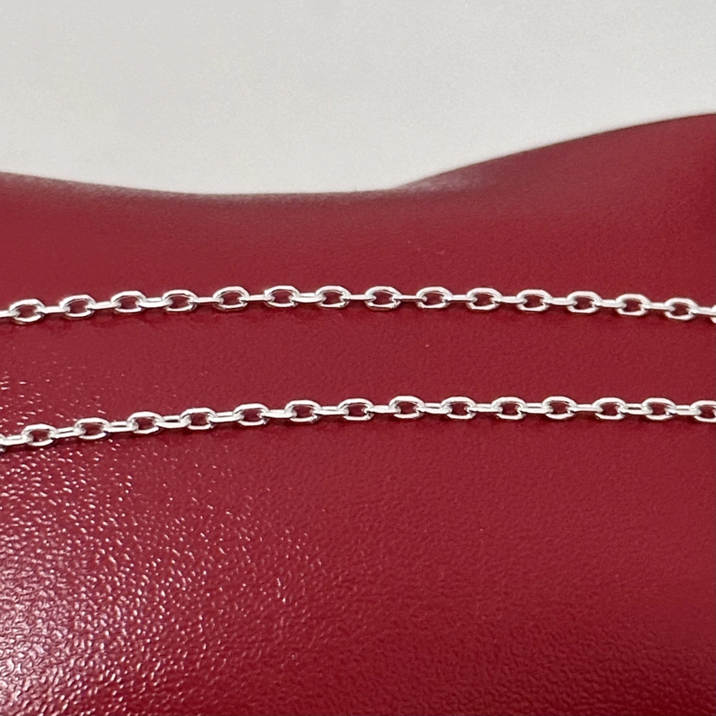 Colar cartier 45 cm. 1.5 mm. - Kalon Joias