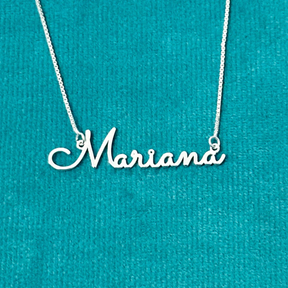 Colar nome personalizado 40 cm. - Kalon Joias