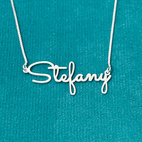 Colar nome personalizado 40 cm. - Kalon Joias