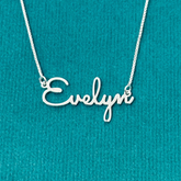 Colar nome personalizado 40 cm. - Kalon Joias