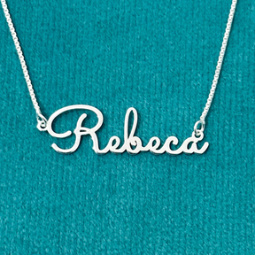 Colar nome personalizado 45 cm. - Kalon Joias