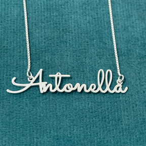 Colar nome personalizado 45 cm. - Kalon Joias
