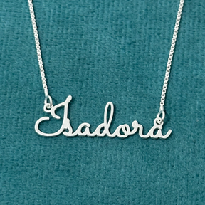 Colar nome personalizado 45 cm. - Kalon Joias