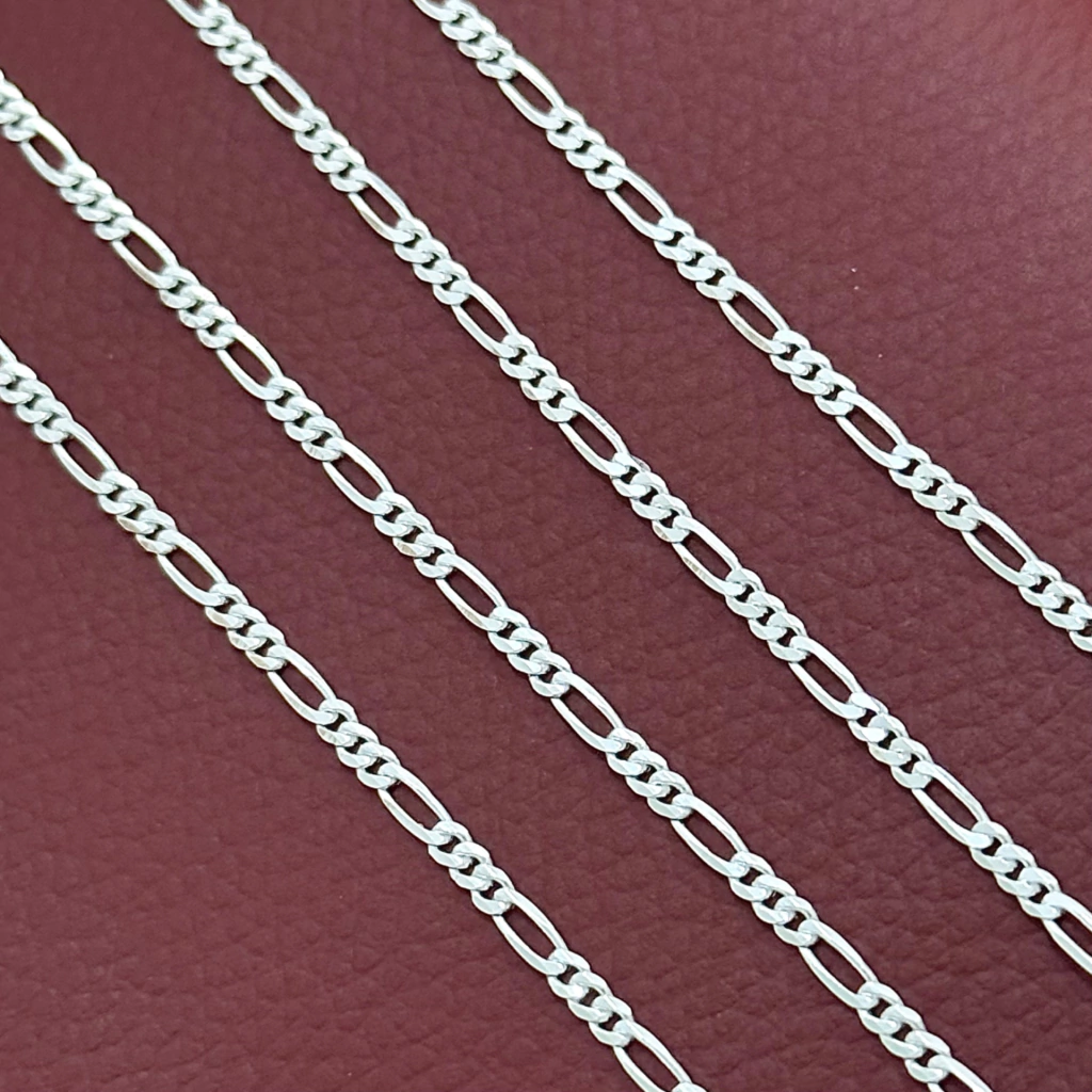 Corrente 3x1 60 cm. 2.2 mm. - Kalon Joias