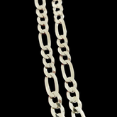 Corrente 3x1 60 cm. 6.6 mm. 1 - Kalon Joias
