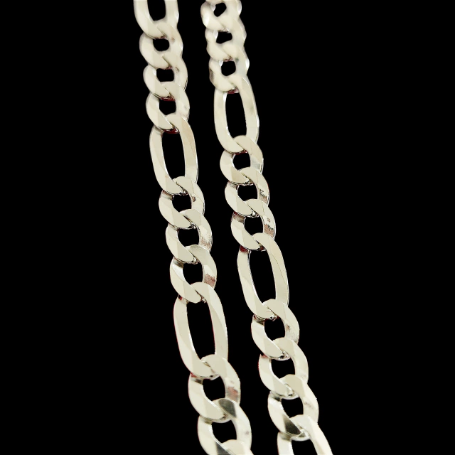Corrente 3x1 60 cm. 6.6 mm. 1 - Kalon Joias