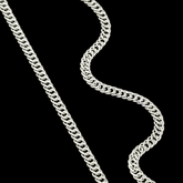 Corrente elo duplo 60 cm. 3.1 mm. - Kalon Joias