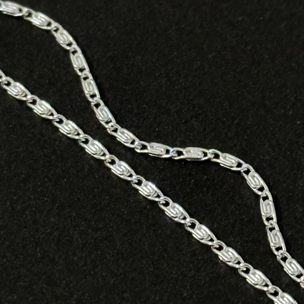 Corrente malha trabalhada 80 cm. 1.36 mm. - Kalon Joias