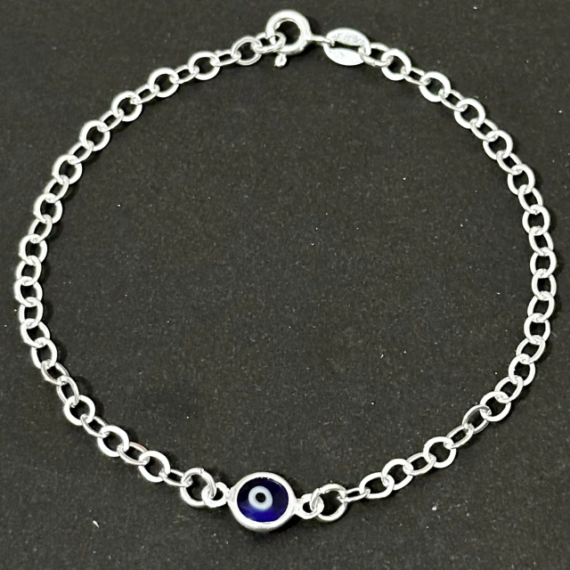 Pulseira 1 olho redondo - Kalon Joias