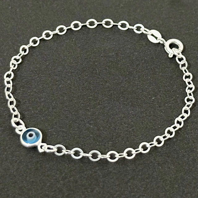Pulseira 1 olho redondo - Kalon Joias