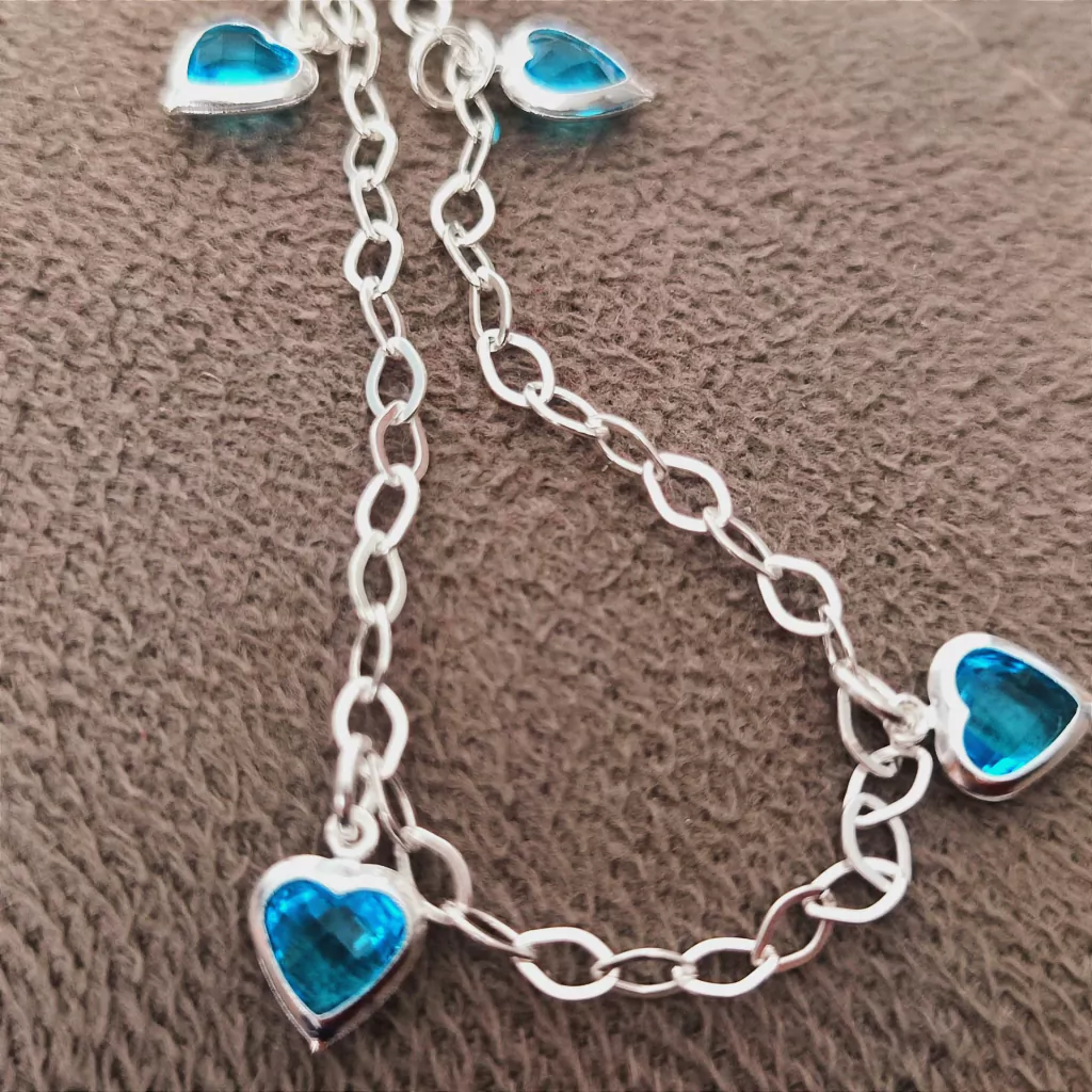 Pulseira 4 corações - Kalon Joias