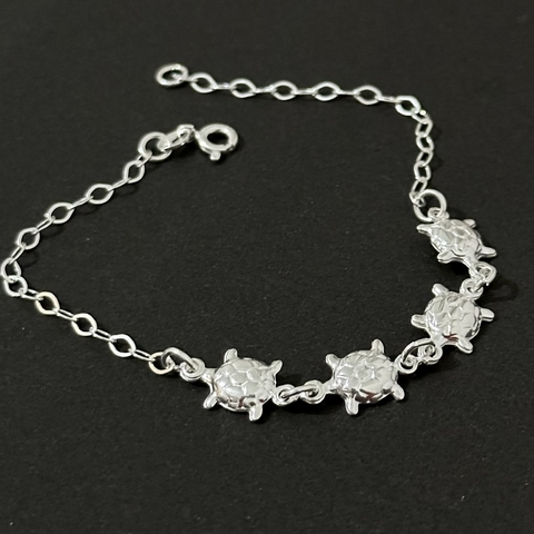 Pulseira 4 tartarugas - Kalon Joias