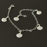 Pulseira 5 conchas - Kalon Joias
