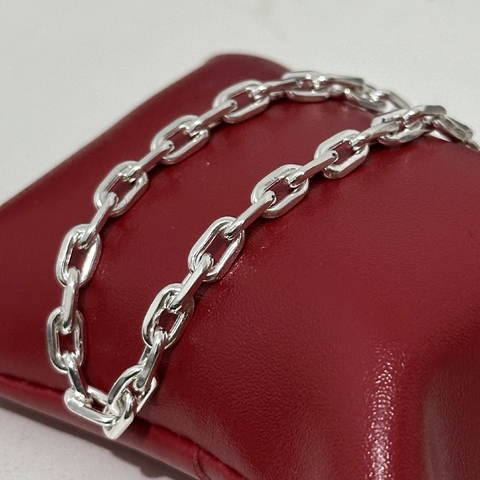 Pulseira cartier cadeado 4.6 mm. - Kalon Joias
