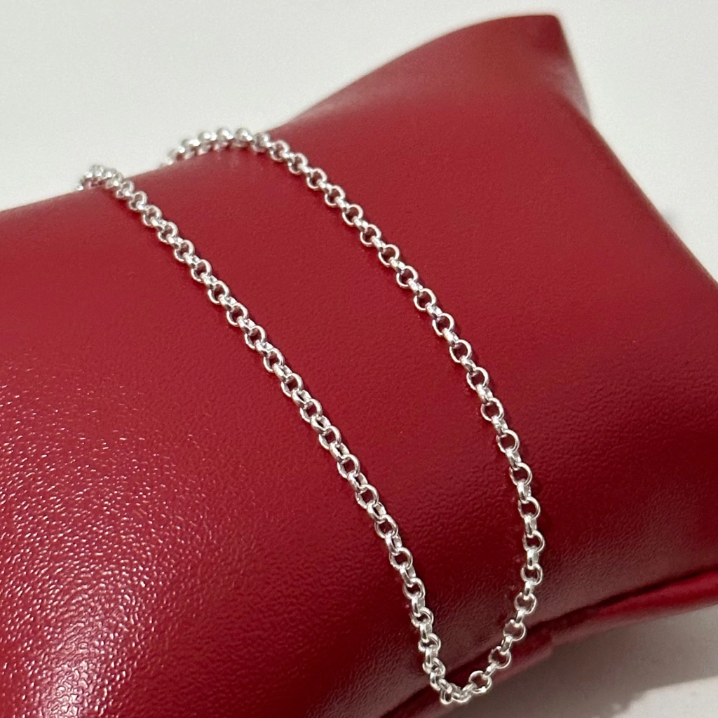 Pulseira elo português 1.7 mm. - Kalon Joias