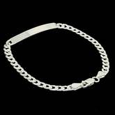 Pulseira grumet placa 5.1 mm. - Kalon Joias