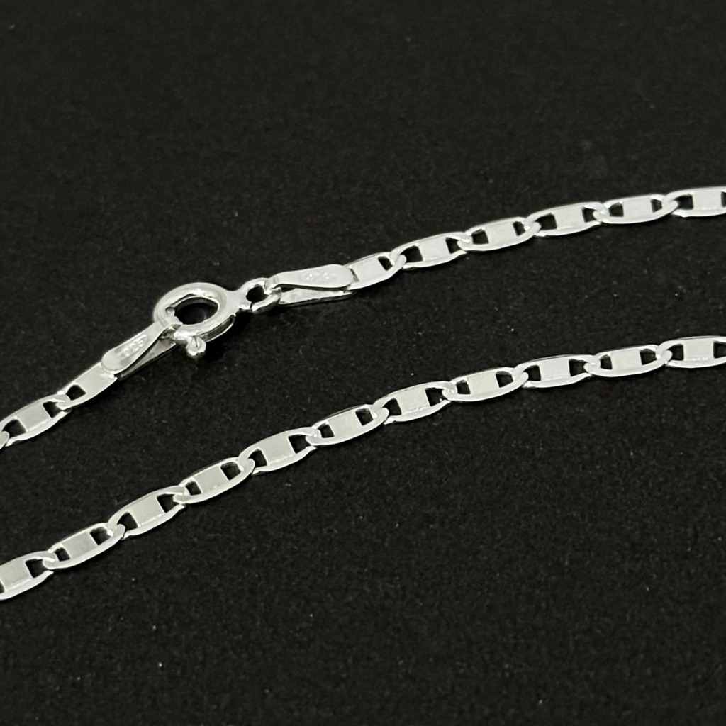 Pulseira piastrine laminada 2.4 mm. - Kalon Joias