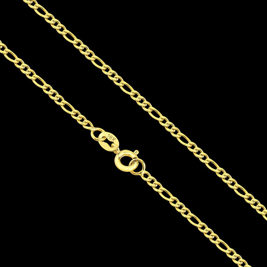 Corrente Masculina 3x1 com Pingente São Bento Banhados a Ouro 18k