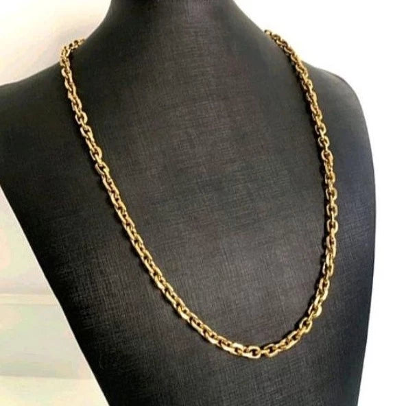 Corrente Cartier GROSSA Banhada a Ouro 18K