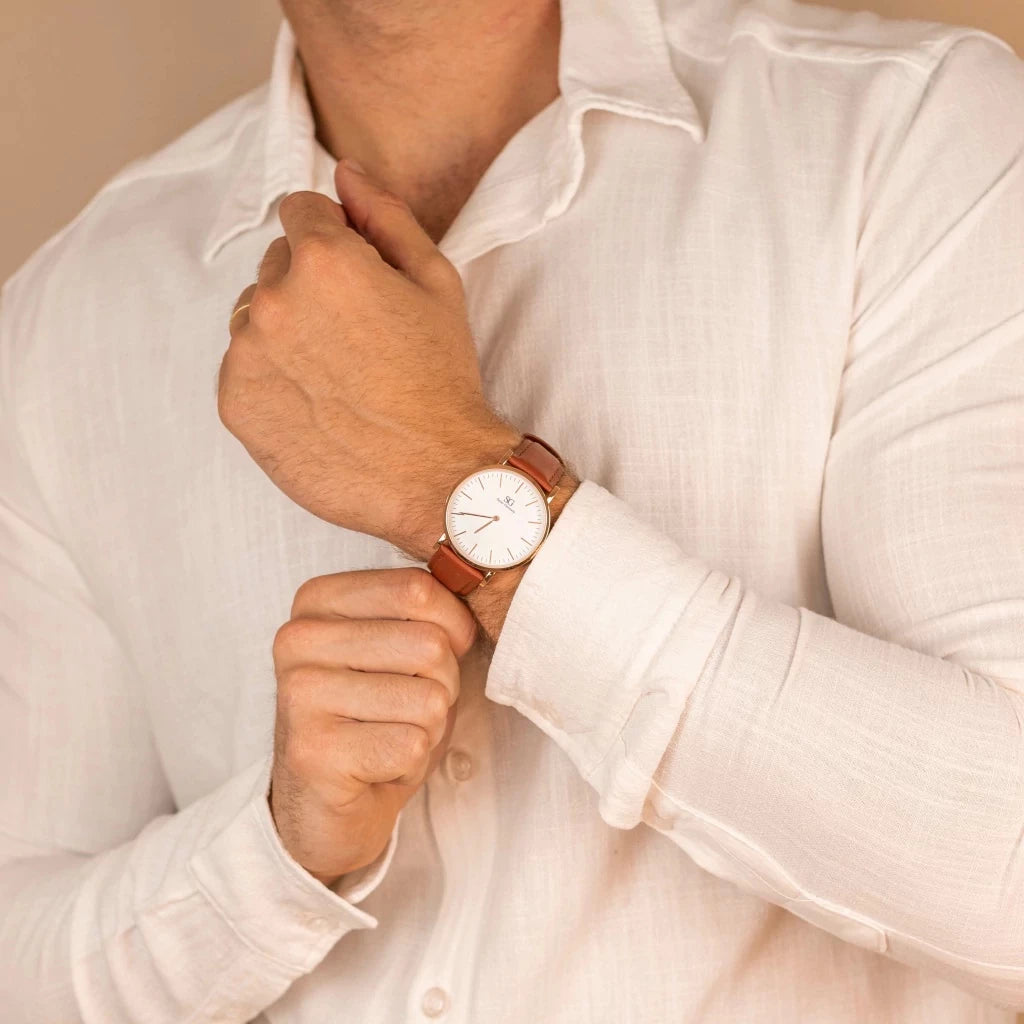 Relógio Masculino Bronx Rosé Gold 40mm - Kalon Joias